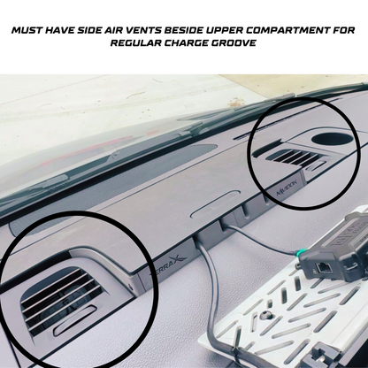 Mercedes Sprinter Dash Console Cable Organizer - CHARGE GROOVE