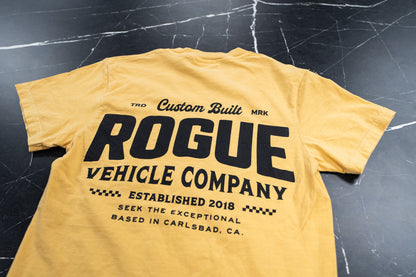 RVC Trademark Tee: Gold Color