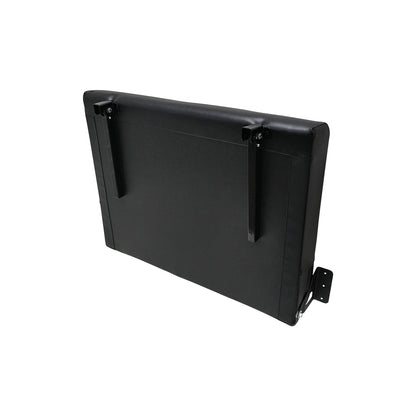 34" Folding Bench Seat - Carbon Fiber Vinyl