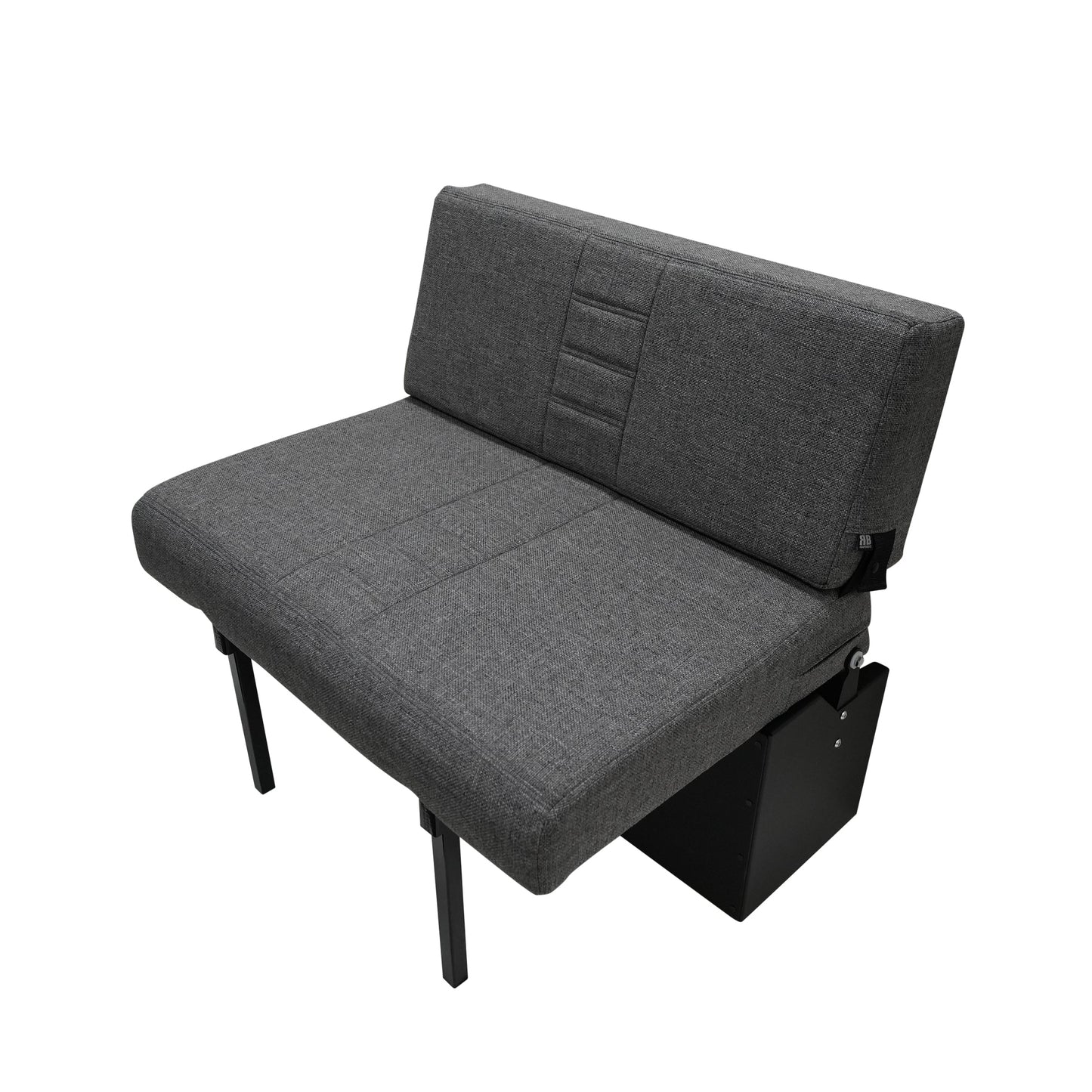 34" Folding Bench Seat - Retro Graphite Tweed
