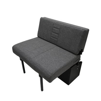 34" Folding Bench Seat - Retro Graphite Tweed