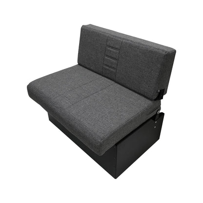 34" Folding Bench Seat - Retro Graphite Tweed