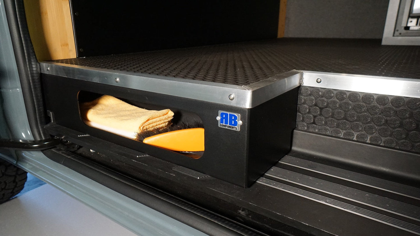 2007+ Sprinter Van - Sliding Door Floor Extension w/Access for wood sub floor trim