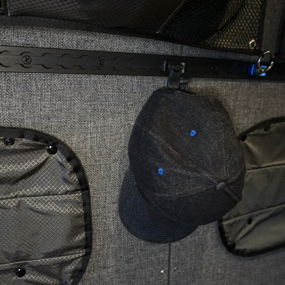 Heavy Duty Plastic L-Track Hook - 5 Pack