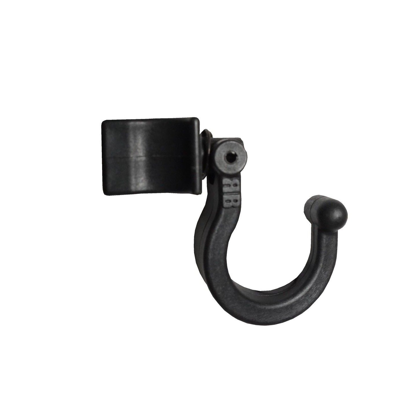 Heavy Duty Plastic L-Track Hook - 5 Pack