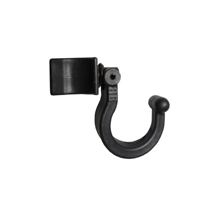 Heavy Duty Plastic L-Track Hook - 5 Pack