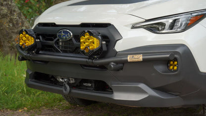 CAtuned Off-Road Subaru Crosstrek Wilderness Front Hidden Winch Mount *Scratched*