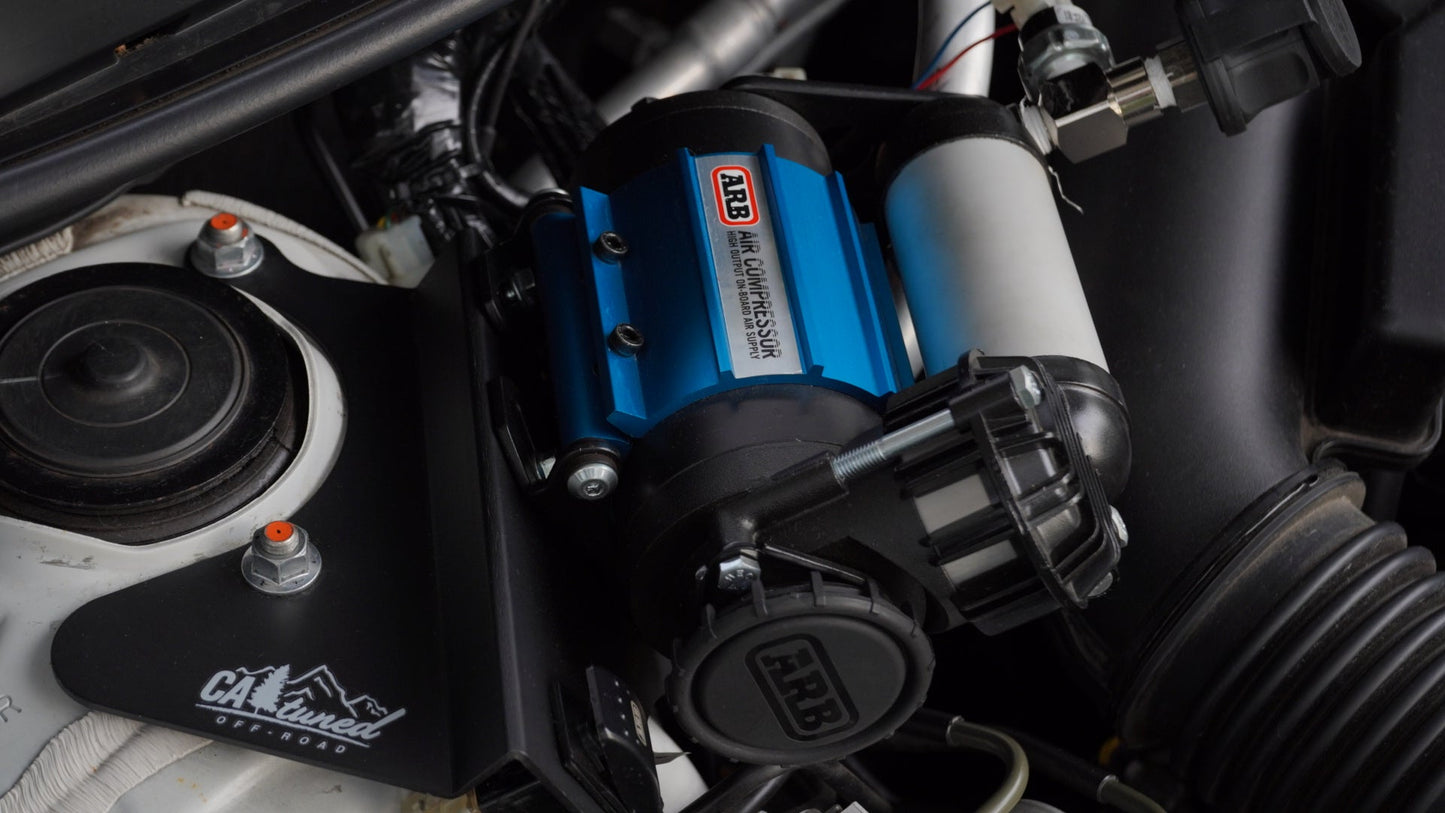 CAtuned Off-Road ARB Compact Air Compressor with Mount and Air Fitting Kit for Subaru Crosstrek
