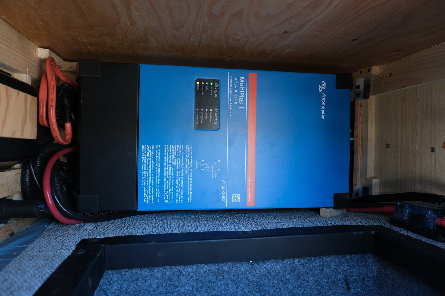 Winnebago Ekko Sprinter 23b  Multiplus Inverter Upgrade by FreedomVanGo