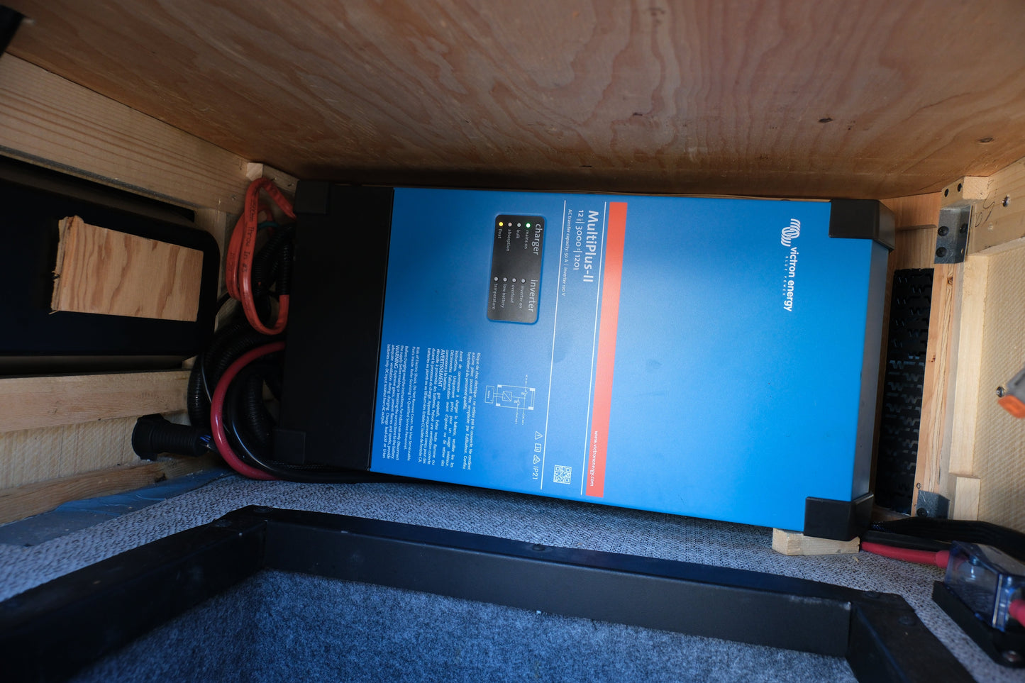 Winnebago Ekko Sprinter 23b  Multiplus Inverter Upgrade by FreedomVanGo