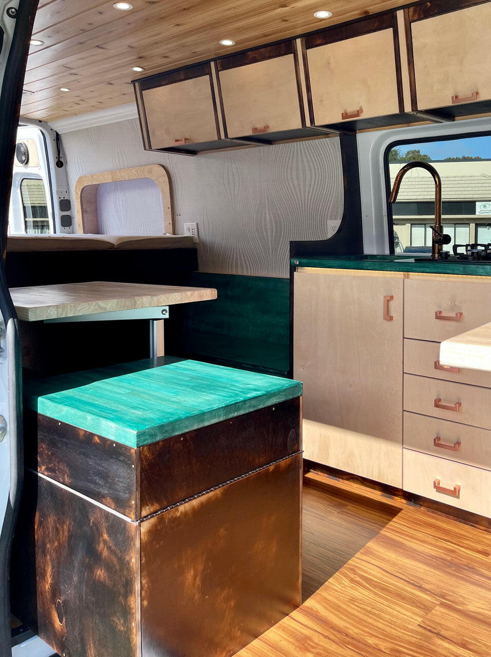 Composting Toilet with Box.