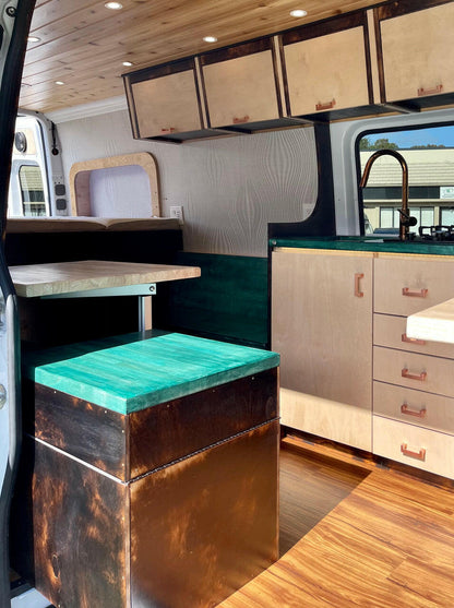 Composting Toilet with Box.