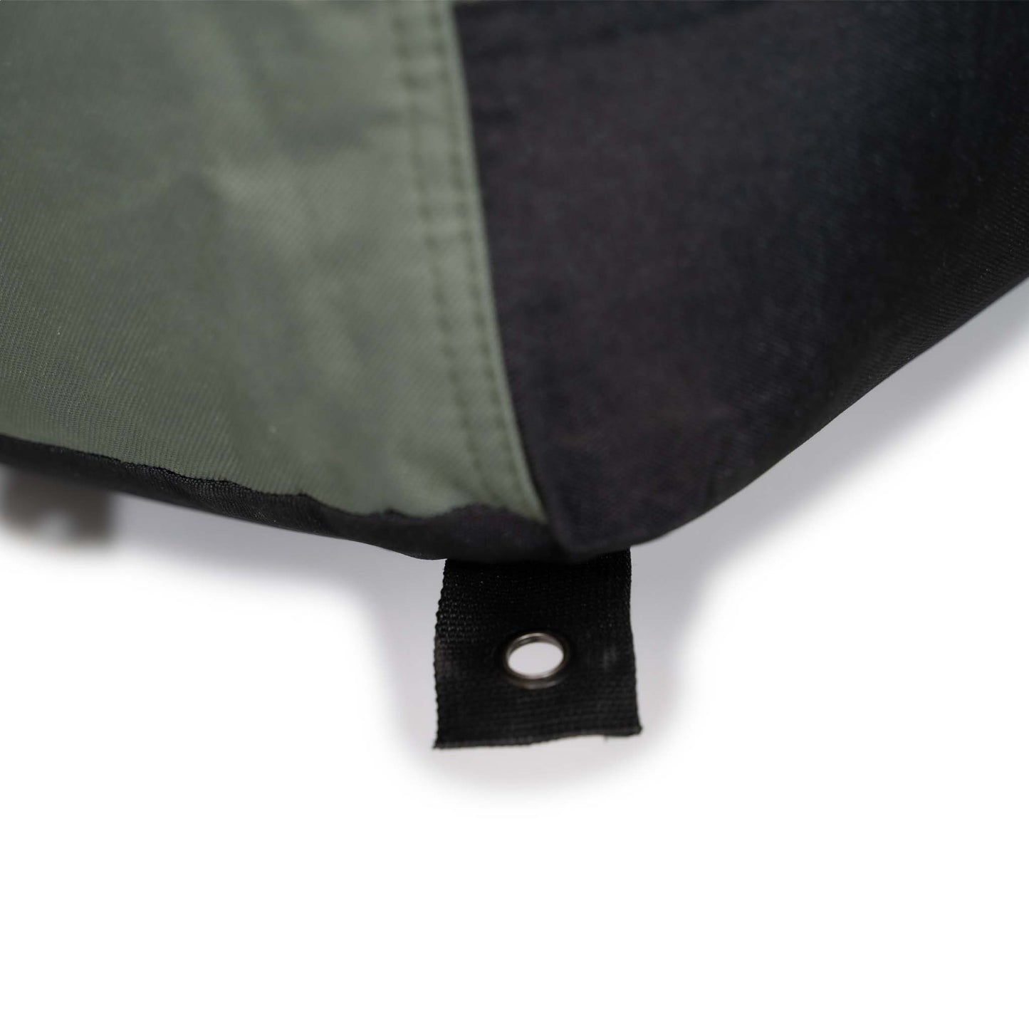 Compact Outdoor Loveseat Sofa Rugged Canvas Upholstery Portable Cozy Seating