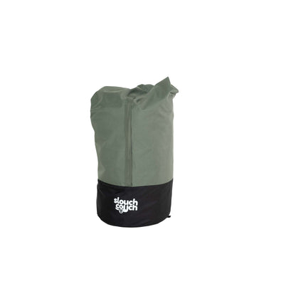 Compact Outdoor Loveseat Sofa Rugged Canvas Upholstery Portable Cozy Seating