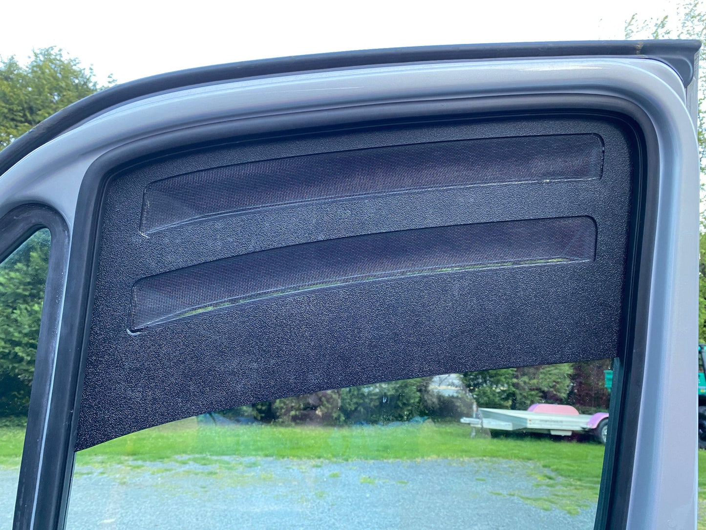 No-See-Um Bug Barrier Window Vent for Sprinter, Transit & ProMaster Vans