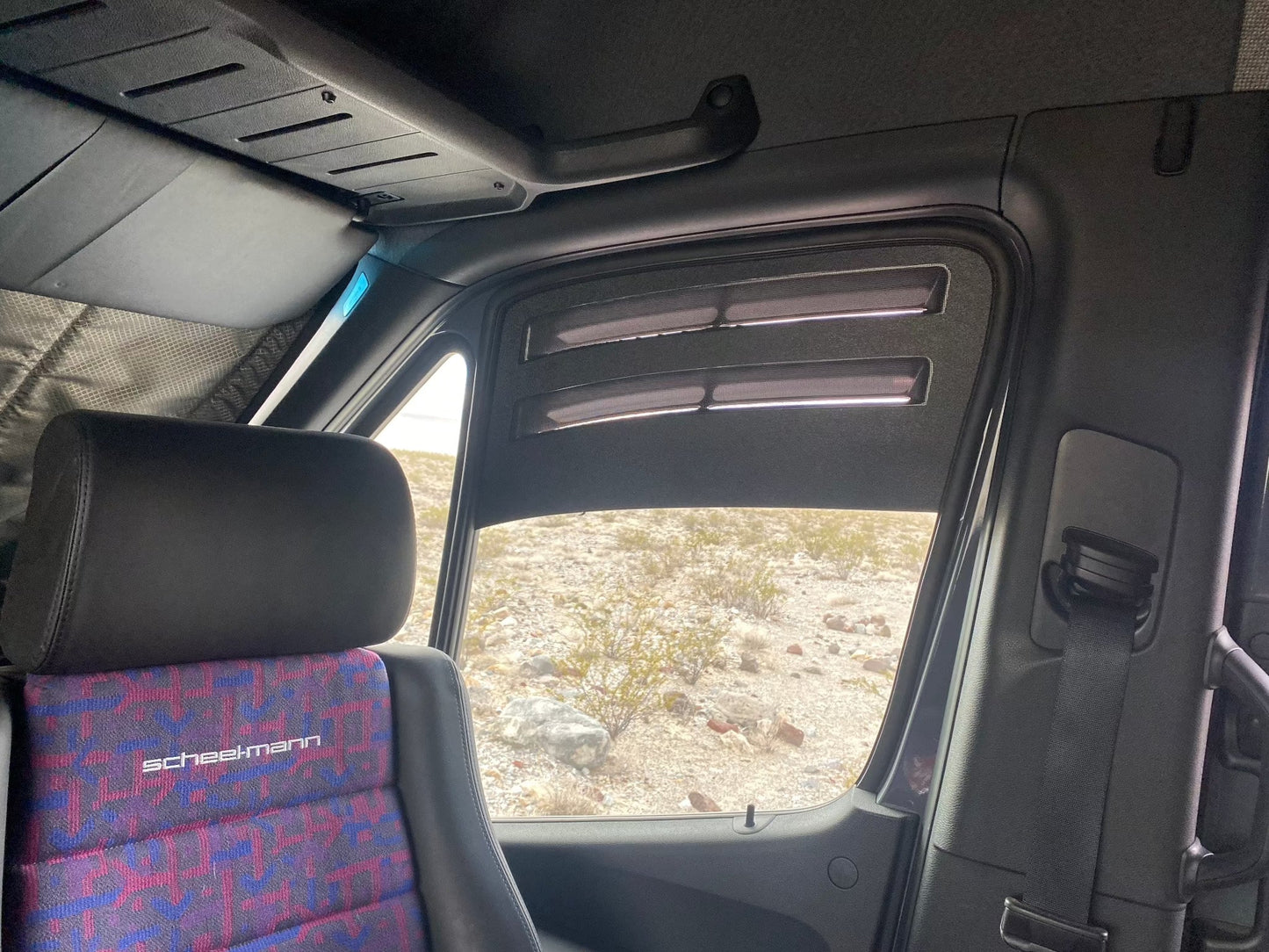No-See-Um Bug Barrier Window Vent for Sprinter, Transit & ProMaster Vans
