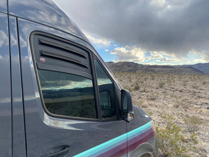 No-See-Um Bug Barrier Window Vent for Sprinter, Transit & ProMaster Vans