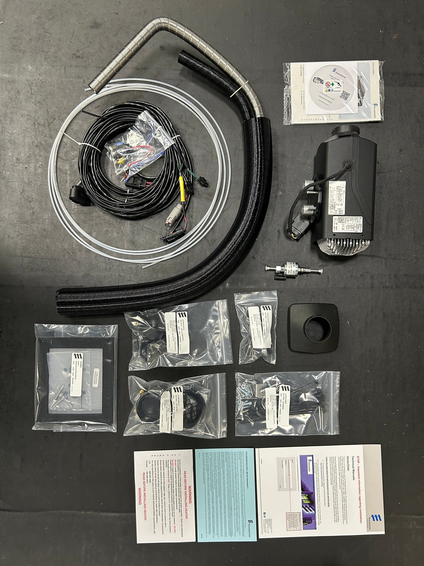 Espar AS3 B2L 12V Heater- Full Kit (Gasoline)