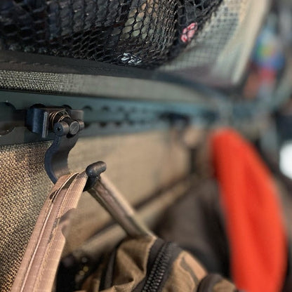 Heavy Duty Plastic L-Track Hook - 5 Pack