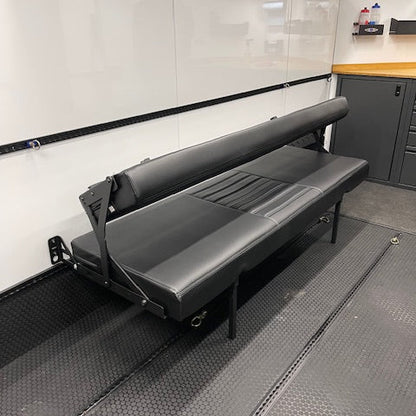 76" Sofa Sleeper - Charcoal Cloth