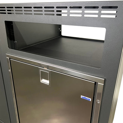 42in Galley - Isotherm 85 Fridge Base Cabinet - Drawer System