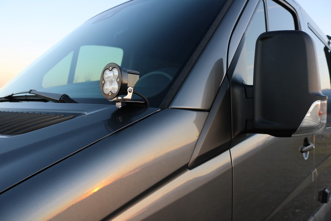 Sprinter Hoodline Light Mount
