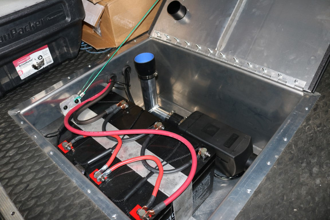 Sprinter Van Rear Storage Trunk