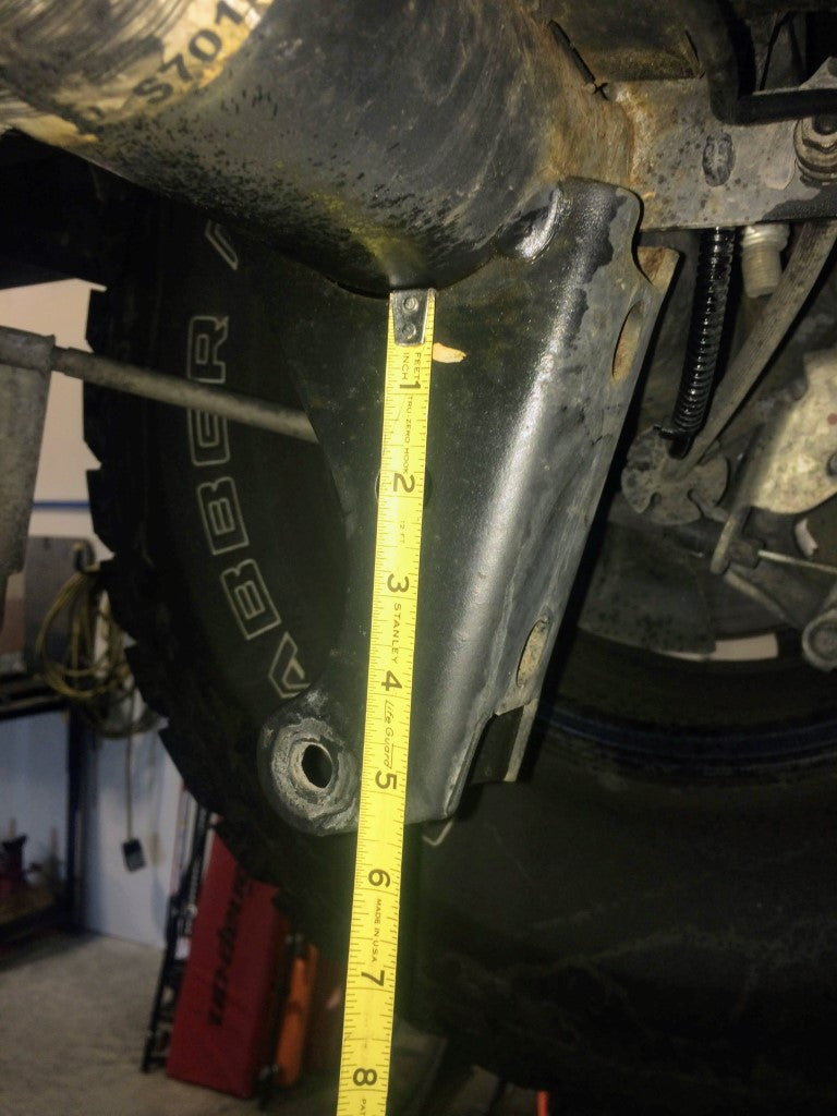 Transit Rear High Clearance Shock Brackets