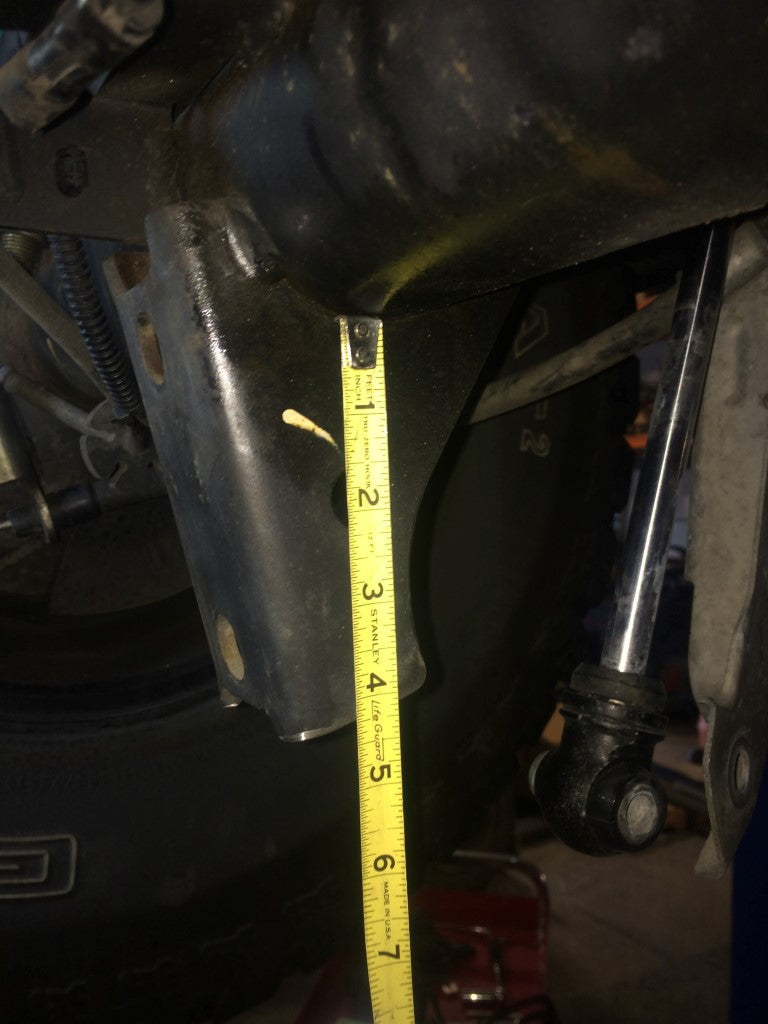 Transit Rear High Clearance Shock Brackets