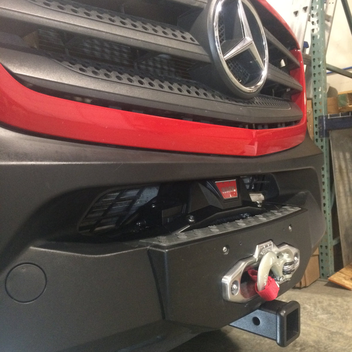 Van Compass Front Winch Bumper