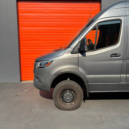 Rally Raider Front Flares for Sprinter Vans – Designed for Oversized Bumpers