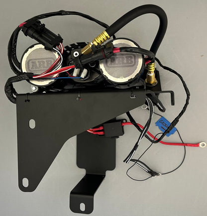 CAtuned Off-Road Lexus GX550 ARB Twin Air compressor with Mount.