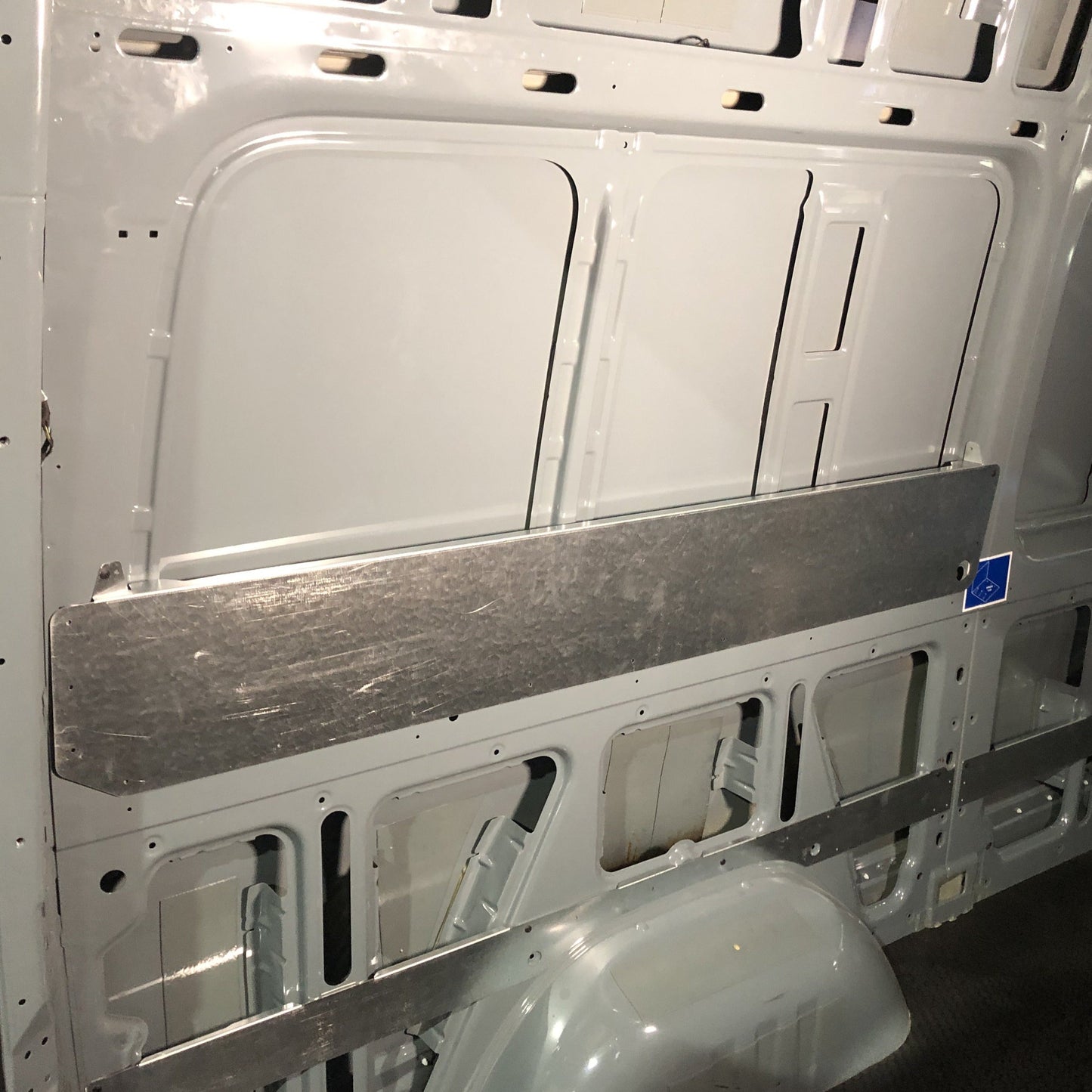 07+ Sprinter Van 144 - 36"-38" High Panel Bed Wall Brace Kit