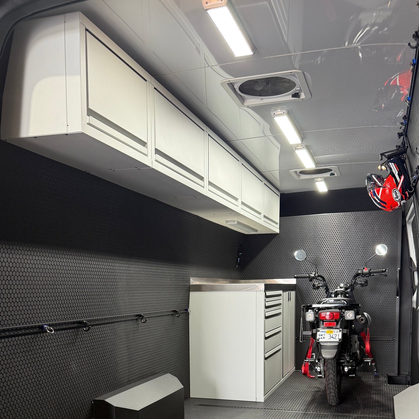 Sprinter Van Overhead Cabinet, 16"H x 14"D x 32"W