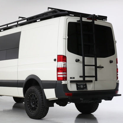 07+ Sprinter Van HD Rear Door Ladder - Low Roof
