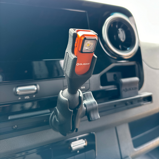 Olight Oclip Mount – Navilight Cockpit Light for Vans & Ram Mount Systems