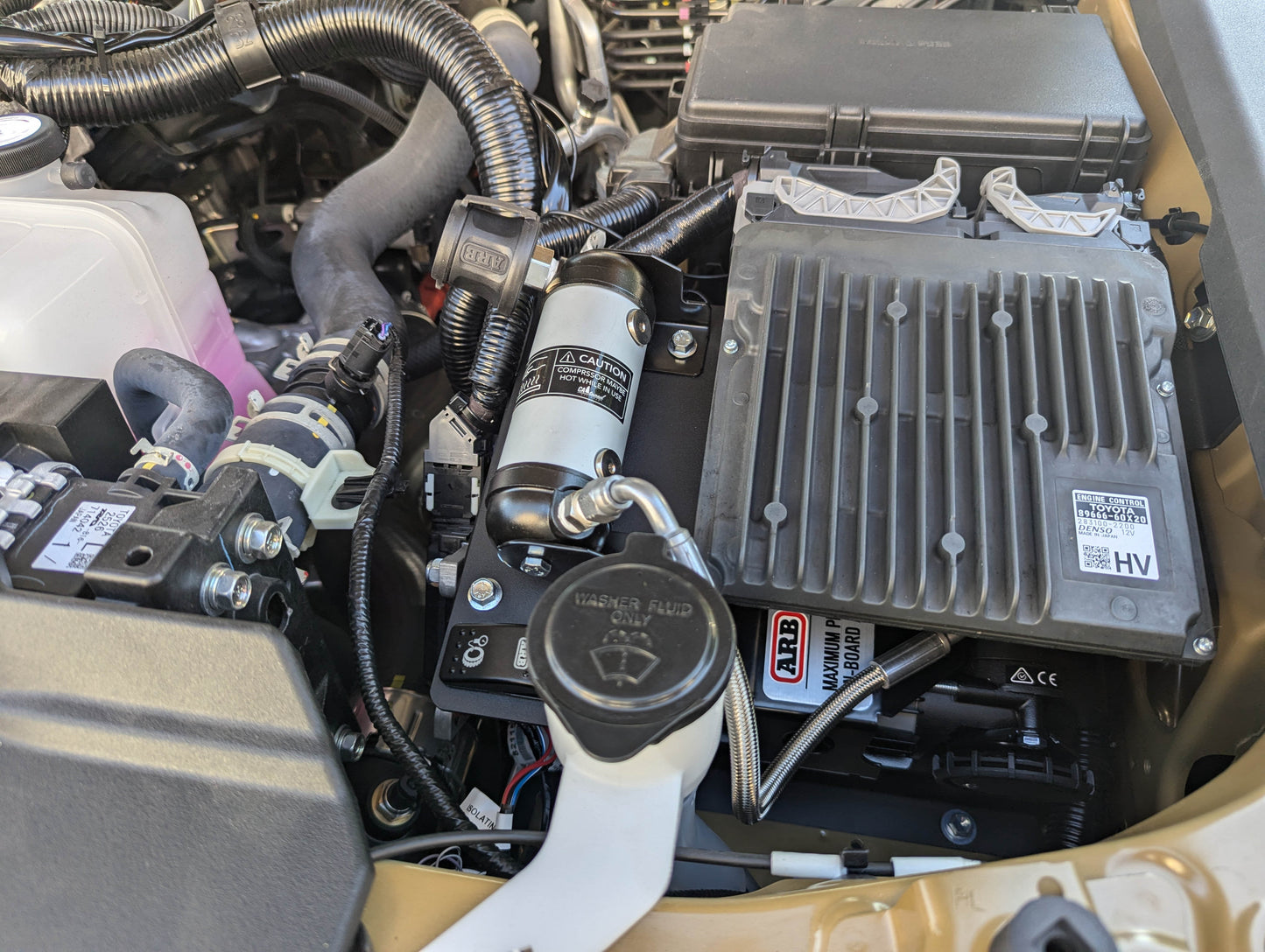 CAtuned Off-Road ARB Twin Air Compressor with Mount for Toyota Tacoma