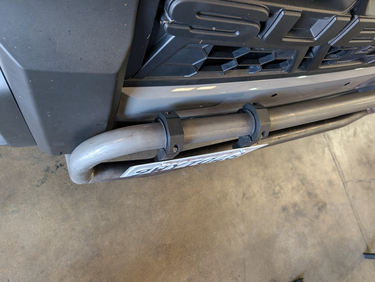 CATuned Off-Road License Plate Bracket for brush bars.