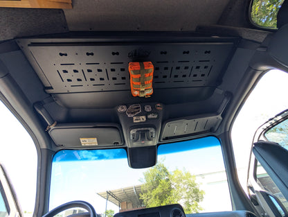 CAtuned Off-Road Mercedes Sprinter Upper Shelf with MOLLE Panel.