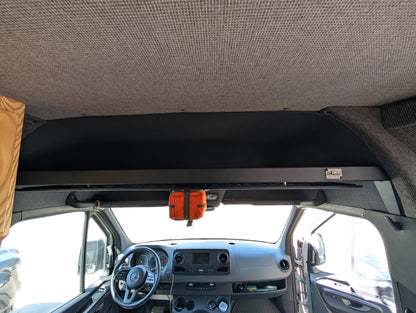 CAtuned Off-Road Mercedes Sprinter Upper Shelf with MOLLE Panel.