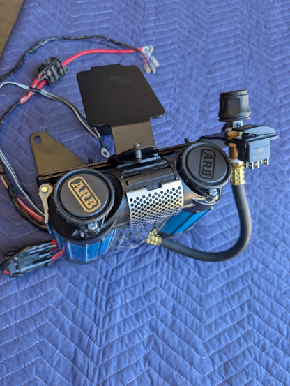 CAtuned Off-Road Lexus GX550 ARB Twin Air compressor with Mount.