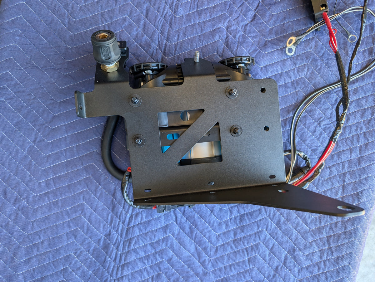 CAtuned Off-Road Lexus GX550 ARB Twin Air compressor with Mount.