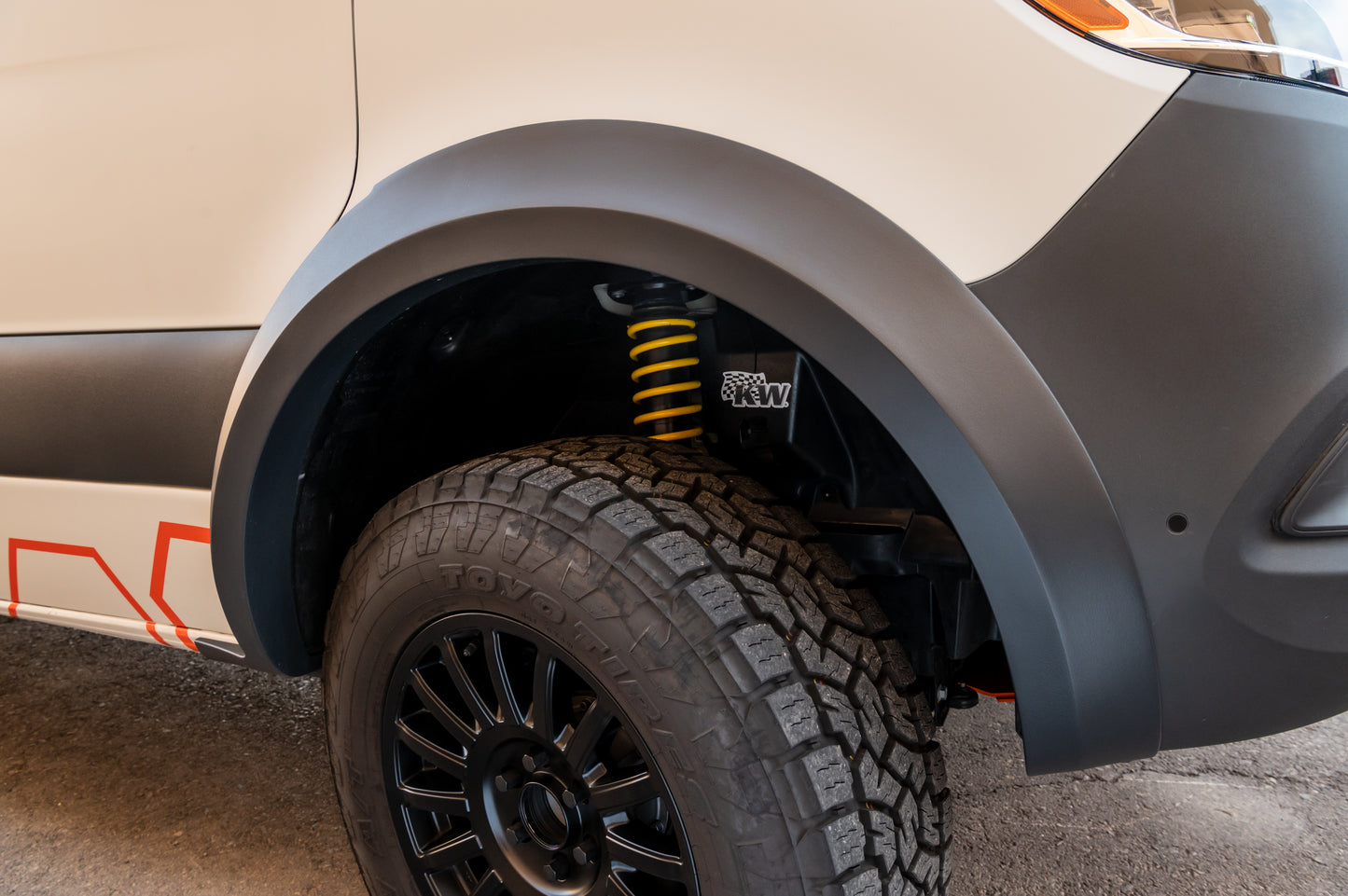 Wheel Arch Extensions Ð MB Sprinter 144"