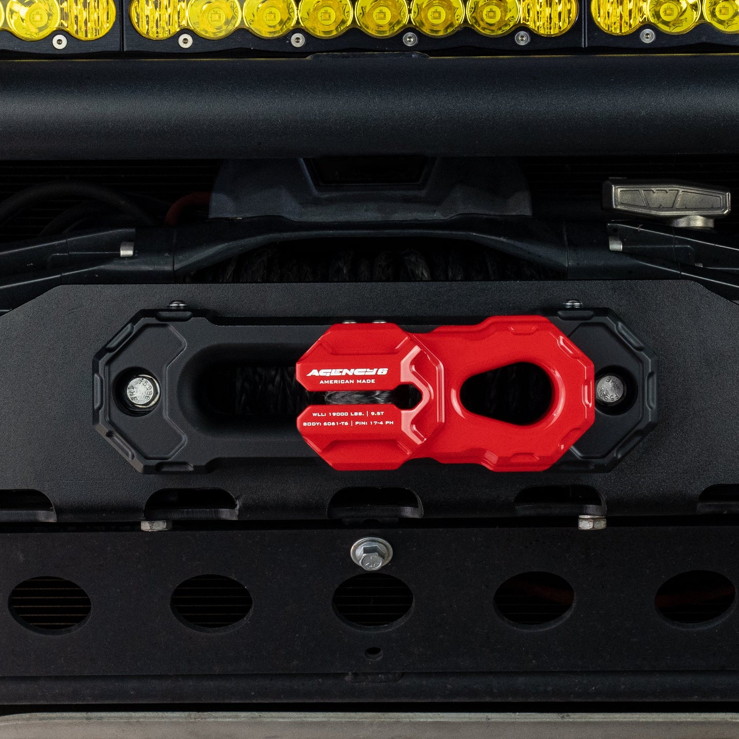Agency 6 Billet Winch Shackle