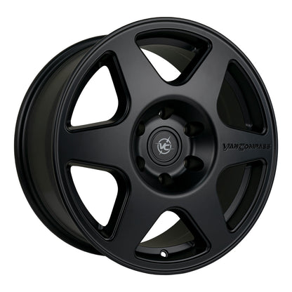 Van Compass Satin Black 17x8 Wheel