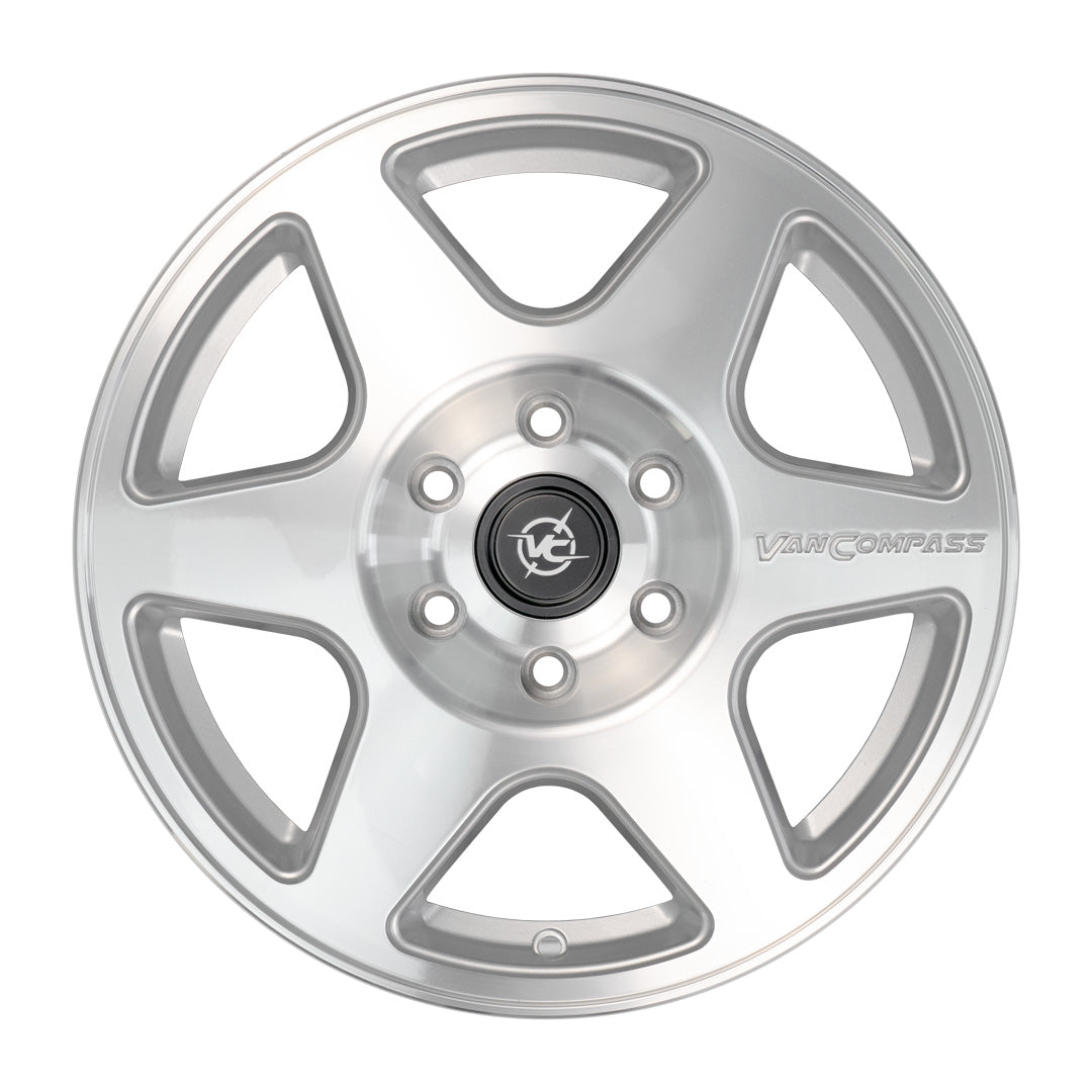 SLICE 17x8 POLISHED WHEEL