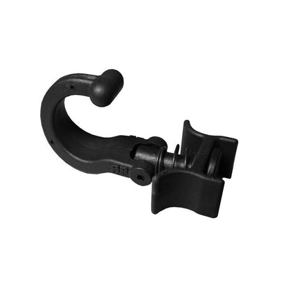 Heavy Duty Plastic L-Track Hook - 5 Pack