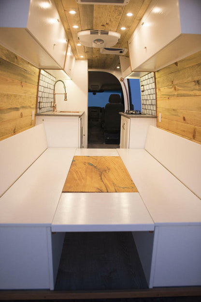 Convertible Bed/Bench/Table.