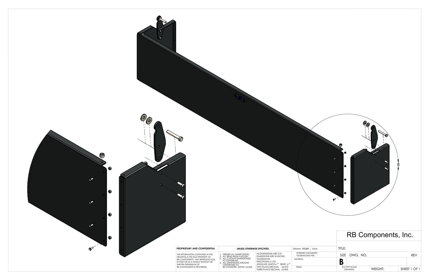 Sofa Storage Box, 76", Deep