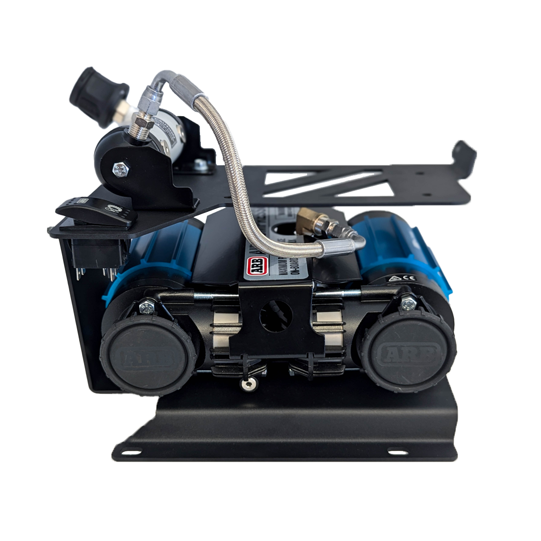 CAtuned Off-Road ARB Twin Air Compressor with Mount for 6th Gen 4Runner 2025+.
